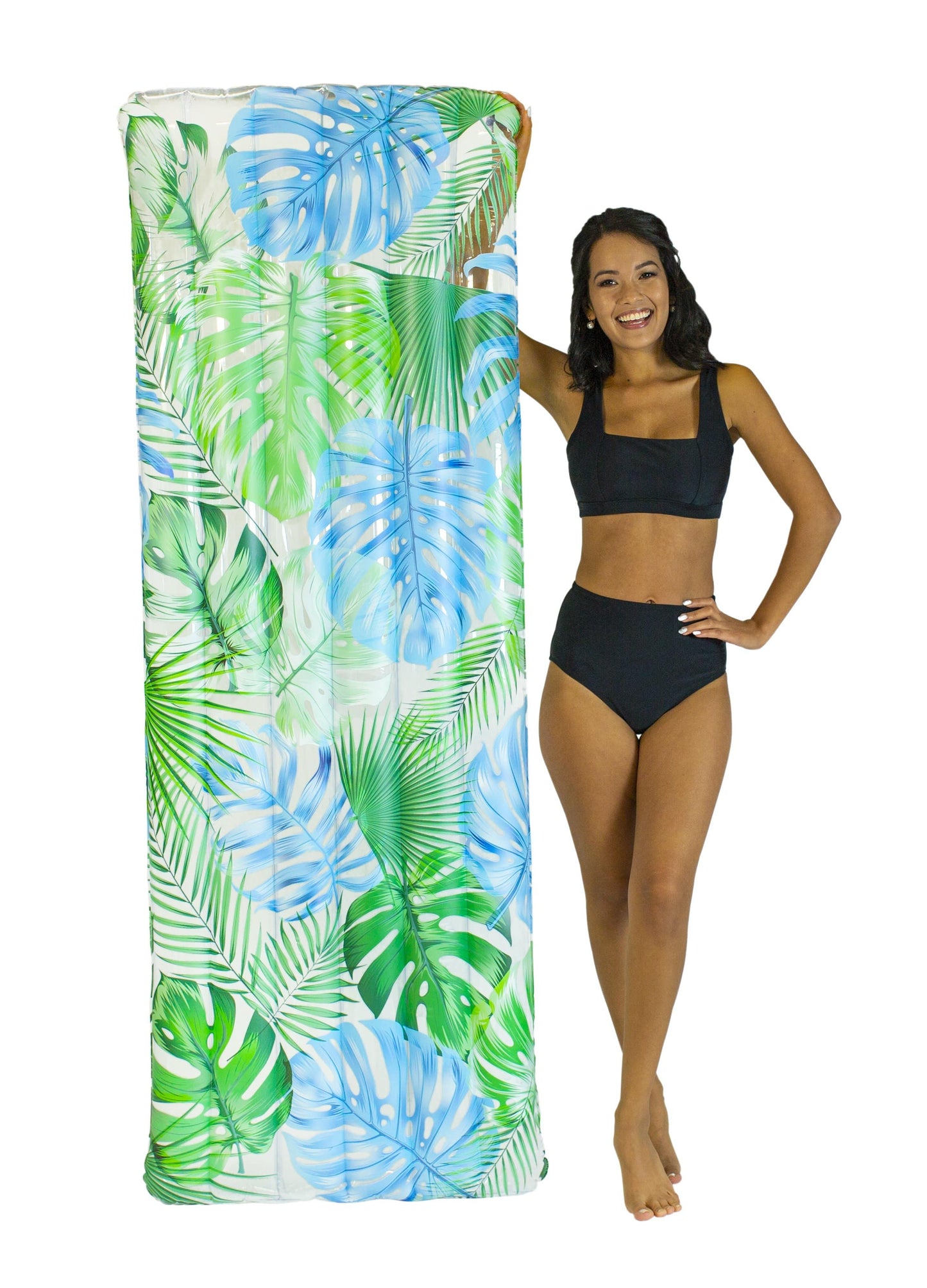 PoolCandy Resort Collection Tropical Palms Deluxe Pool Raft 74" x 30"